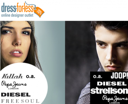 Groupdeal - Een korting van 35% op je totale aankoopbedrag bij dress-for-less.nl Groupdeal - Een korting van 35% op je totale aankoopbedrag bij dress-for-less.nl