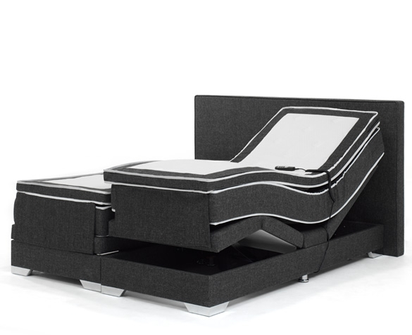 Groupdeal - Elektrisch verstelbare Boxspring combinatie Groupdeal - Elektrisch verstelbare Boxspring combinatie