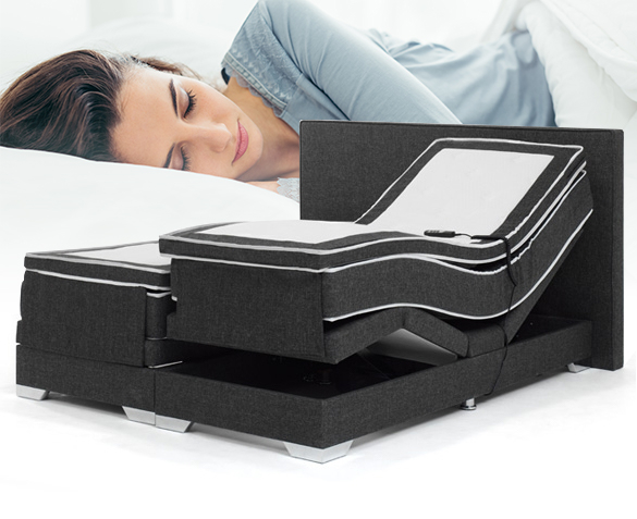 Groupdeal - Elektrisch Verstelbare Boxspring Lidingö Groupdeal - Elektrisch Verstelbare Boxspring Lidingö