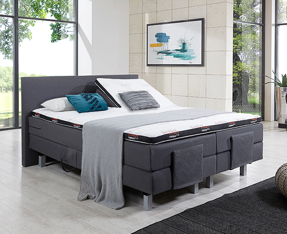 Groupdeal - Elektrische Boxspringcombinatie Groupdeal - Elektrische Boxspringcombinatie
