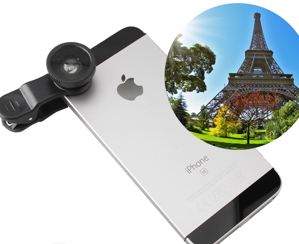 Groupdeal - Fisheye 3-in-1 Lens Groupdeal - Fisheye 3-in-1 Lens