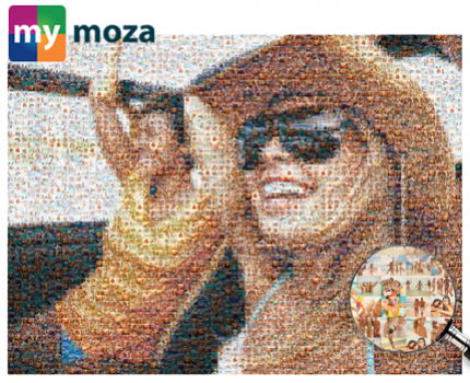 Groupdeal - Fotomozaïek of fotocollage op canvas Groupdeal - Fotomozaïek of fotocollage op canvas
