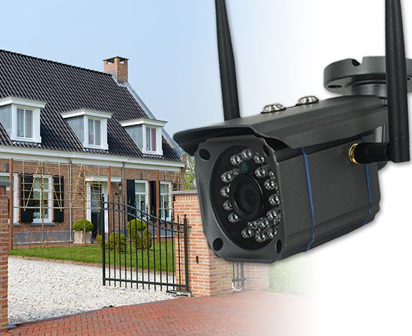 Groupdeal - Full HD Outdoor Wifi IP-Camera Groupdeal - Full HD Outdoor Wifi IP-Camera