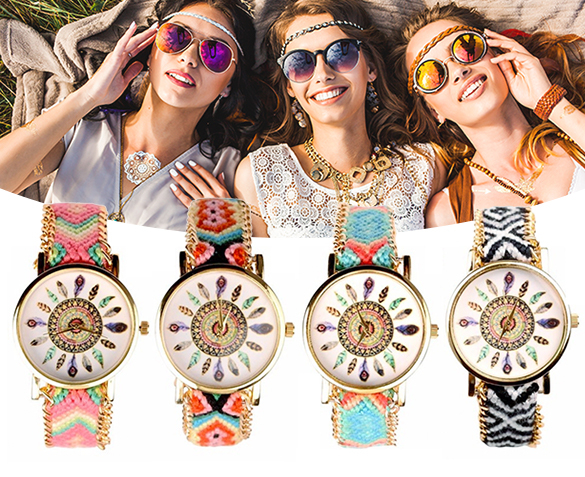 Groupdeal - Geknoopt Ibiza Horloge