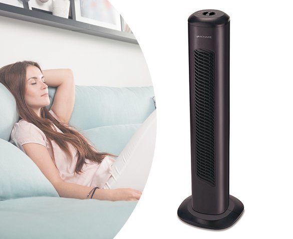 Groupdeal - Geluidloze Torenventilator Groupdeal - Geluidloze Torenventilator