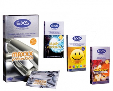 Groupdeal - Gratis 10 condooms van EXS + waardebon van €5 Groupdeal - Gratis 10 condooms van EXS + waardebon van €5