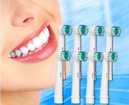 Groupdeal - Gratis 8 Opzetborsteltjes voor je Oral-B Groupdeal - Gratis 8 Opzetborsteltjes voor je Oral-B