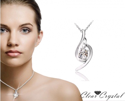 Groupdeal - Gratis! Schitterende hanger met Swarovski elementen Groupdeal - Gratis! Schitterende hanger met Swarovski elementen