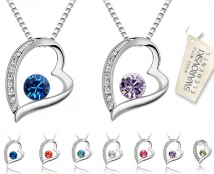 Groupdeal - Gratis Swarovski Elements collier inclusief ketting!