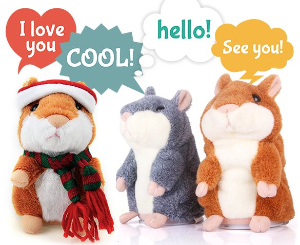Groupdeal - Hammie de Napratende Hamster Groupdeal - Hammie de Napratende Hamster