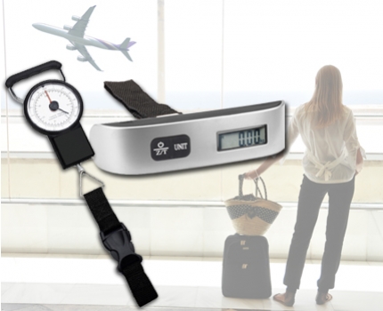 Groupdeal - Handige bagage weegschaal analoog of digitaal Groupdeal - Handige bagage weegschaal analoog of digitaal