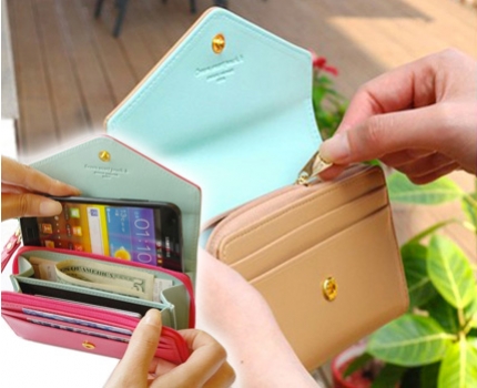Groupdeal - Handige King Pouch smartphone portefeuille! Groupdeal - Handige King Pouch smartphone portefeuille!