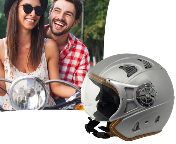 Groupdeal - Helm Jet Luxe Groupdeal - Helm Jet Luxe