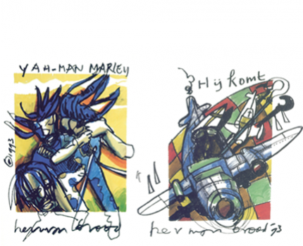 Groupdeal - Herman Brood Litho Art Print van de Pop-serie! Groupdeal - Herman Brood Litho Art Print van de Pop-serie!