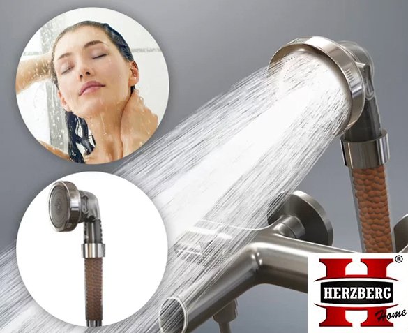 Groupdeal - Herzberg Gemineraliseerde Douchekop Groupdeal - Herzberg Gemineraliseerde Douchekop