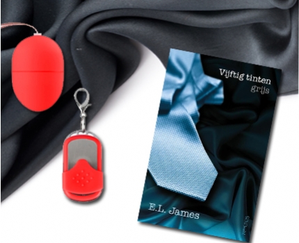 Groupdeal - Het boek 50 Tinten grijs en een Vibe egg! Groupdeal - Het boek 50 Tinten grijs en een Vibe egg!