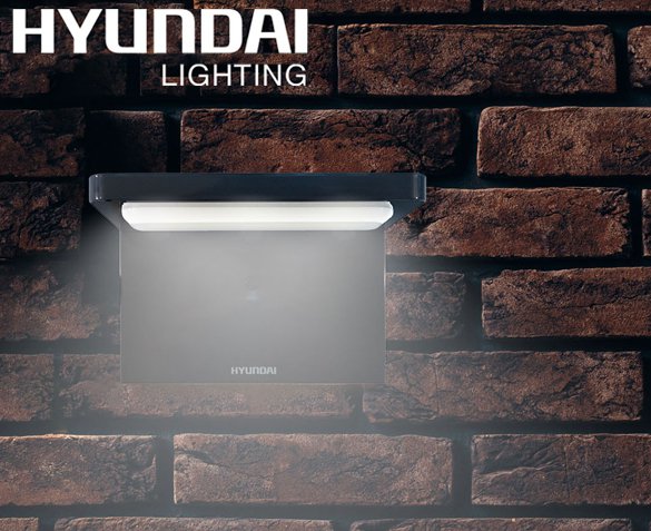 Groupdeal - Hyundai L-shape Solar Flat Light