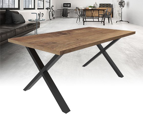 Groupdeal - Industriële Tafel Groupdeal - Industriële Tafel