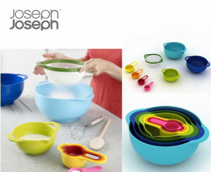 Groupdeal - Joseph Joseph schalen, kommen en maatlepels Groupdeal - Joseph Joseph schalen, kommen en maatlepels
