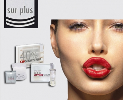 Groupdeal - Keuze uit Sur Plus Eye Lifting, Lip Grow en Dark eye Circle.