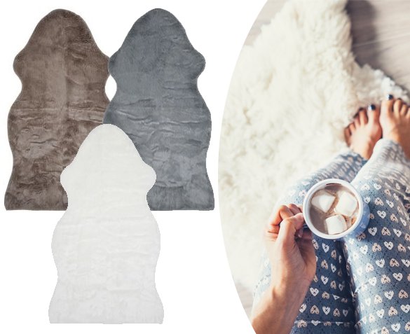 Groupdeal - Kleed van imitatiebont Groupdeal - Kleed van imitatiebont