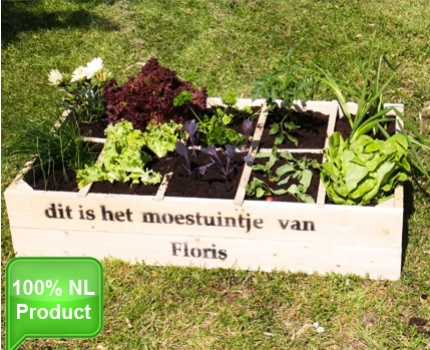 Groupdeal - Kruidenkist of gepersonaliseerde Moestuinbak