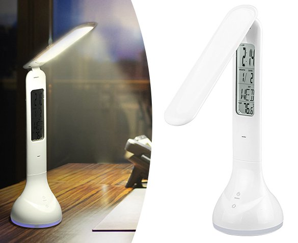 Groupdeal - Led-bureaulamp met Display