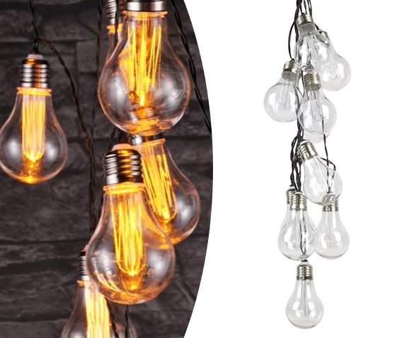 Groupdeal - Led-lichtsnoer met Retro Gloeilampen Groupdeal - Led-lichtsnoer met Retro Gloeilampen