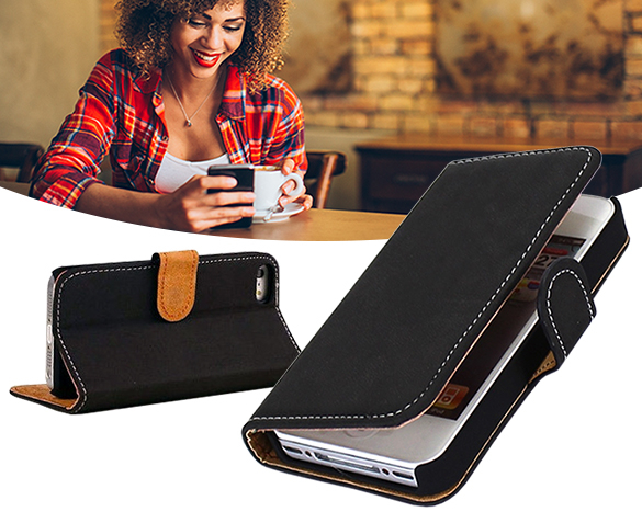 Groupdeal - Leren Smartphone Case Groupdeal - Leren Smartphone Case