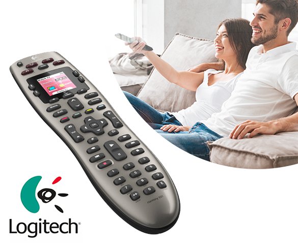 Groupdeal - Logitech Harmony 650 Universele Afstandsbediening Groupdeal - Logitech Harmony 650 Universele Afstandsbediening