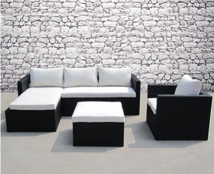 Groupdeal - Luxe 4-delige Lounge set Santa Monica: uitgebreid ontspannen in de zon! Groupdeal - Luxe 4-delige Lounge set Santa Monica: uitgebreid ontspannen in de zon!