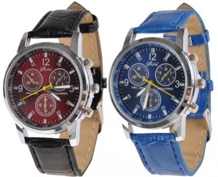Groupdeal - Luxe analoge Herenhorloge Groupdeal - Luxe analoge Herenhorloge