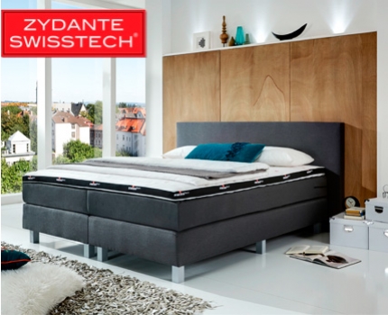 Groupdeal - Luxe Boxspringcombinatie Zydante SwissTech