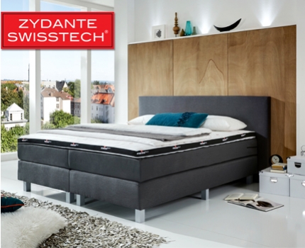 Groupdeal - Luxe complete Boxspringcombinatie Groupdeal - Luxe complete Boxspringcombinatie