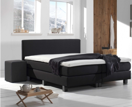 Groupdeal - Luxe Hotel Boxspring compleet met topper van koudschuim! Groupdeal - Luxe Hotel Boxspring compleet met topper van koudschuim!