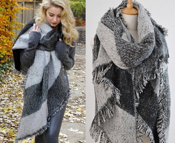 Groupdeal - Luxe Sjaal Pashmina en Wol Groupdeal - Luxe Sjaal Pashmina en Wol