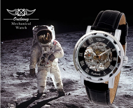 Groupdeal - Luxe Skeleton Mechanical Watch; verkrijgbaar in vier stijlvolle kleuren! Groupdeal - Luxe Skeleton Mechanical Watch; verkrijgbaar in vier stijlvolle kleuren!