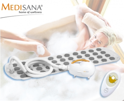 Groupdeal - Maak je bad een jacuzzi met de Bubbelbadmat + aromadispenser