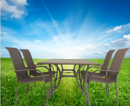 Groupdeal - Maak je tuin compleet met deze 5-delige aluminium tuinset! Groupdeal - Maak je tuin compleet met deze 5-delige aluminium tuinset!