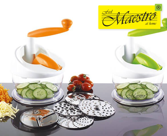 Groupdeal - Maestro Groentesnijmachine Groupdeal - Maestro Groentesnijmachine