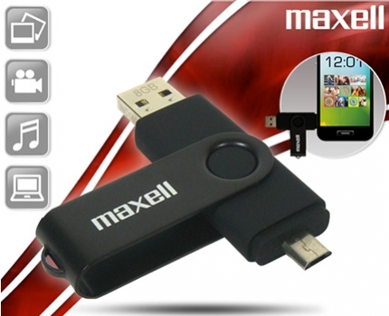 Groupdeal - Maxell Dual USB-Stick Groupdeal - Maxell Dual USB-Stick
