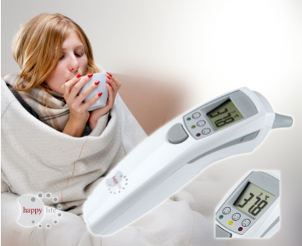 Groupdeal - Medisana Happy Life Infrarood koorsthermometer Groupdeal - Medisana Happy Life Infrarood koorsthermometer