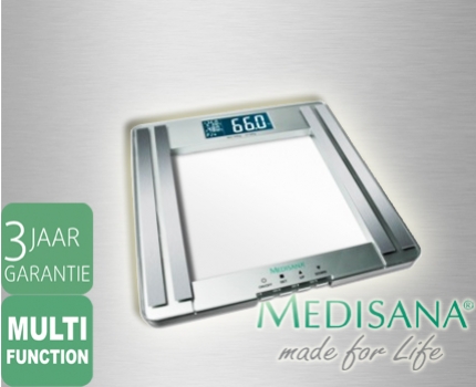 Groupdeal - Medisana personenweegschaal met bodycheck Groupdeal - Medisana personenweegschaal met bodycheck