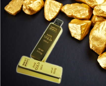 Groupdeal - Met deze USB goudstaaf heb je goud in handen! Groupdeal - Met deze USB goudstaaf heb je goud in handen!