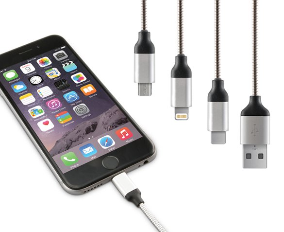 Groupdeal - Metalen Usb-kabel