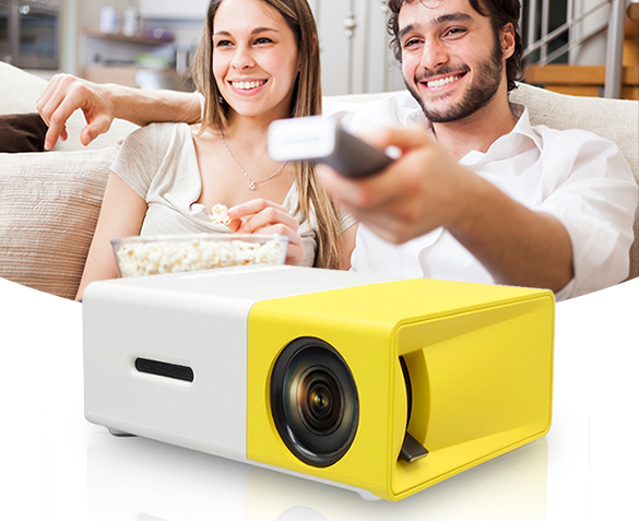 Groupdeal - Mini Led-Projector Groupdeal - Mini Led-Projector