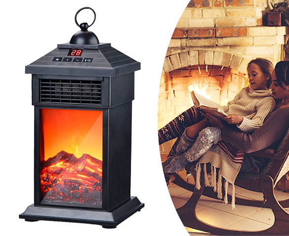 Groupdeal - Miniheater Sfeerhaard Groupdeal - Miniheater Sfeerhaard