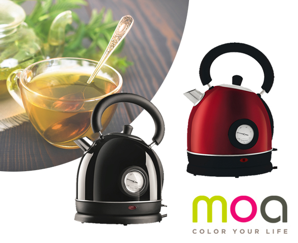 Groupdeal - MOA Design Retro Waterkoker Groupdeal - MOA Design Retro Waterkoker
