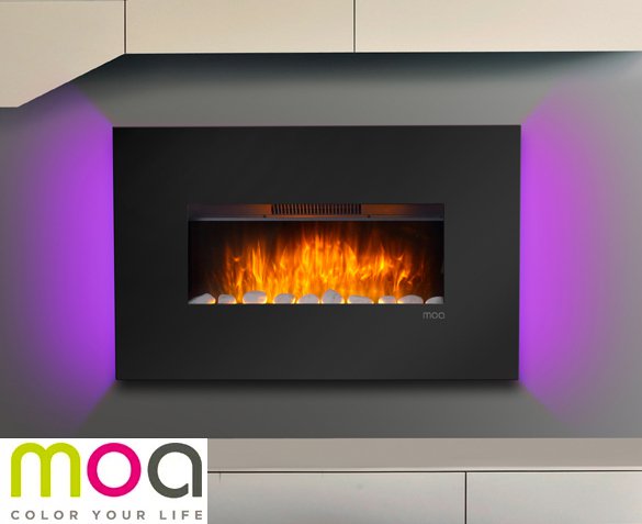 Groupdeal - MOA Elektrische Sfeerhaard Groupdeal - MOA Elektrische Sfeerhaard