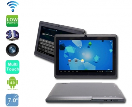 Groupdeal - Moderne Allwinner A13 Android 4.0 tablet met 3D-accelerator en WiFi!